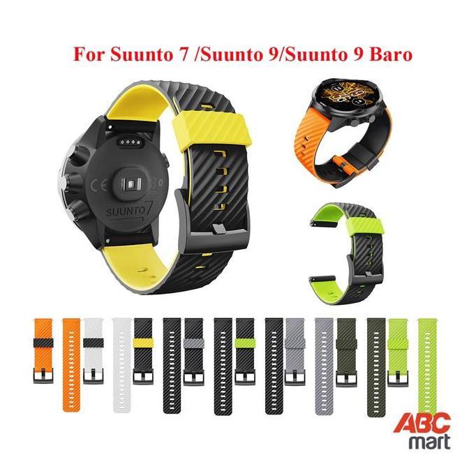 STRAP SUUNTO STRAP BAND FOR SUUNTO 7 SUUNTO 9 / 9 BARO - TALI JAM SUUNTO SILIKON BEST SELLER