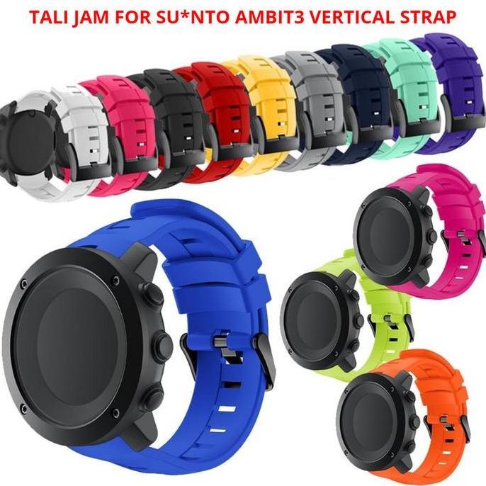 STRAP SUUNTO STRAP BAND TALI JAM COMPATIBLE UNTUK SUUNTO AMBIT3 VERTICAL TRAVERSE ALPHA BARO SIAP KI
