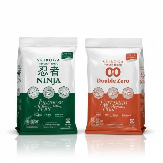 SRIBOGA TEPUNG TERIGU 1 Kg / Tepung Terigu Berbagai Varian
