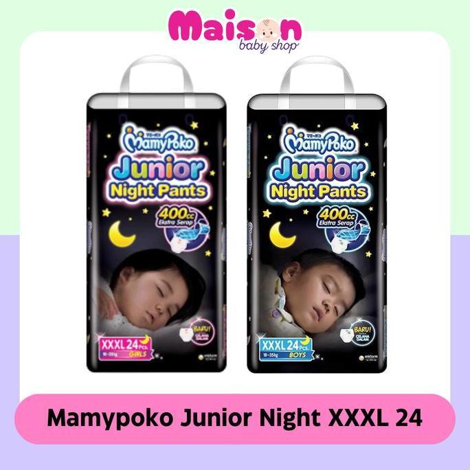 Mamypoko Junior Night Pants XXXL 24 XXXL24 XXXL12 Diapers Popok Bayi