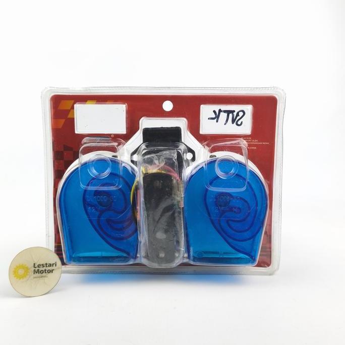 KLAKSON GEMA ECHO 8 SUARA PLUS RELAY - KLAKSON TELOLET KLAKSON KEONG UNIVERSAL