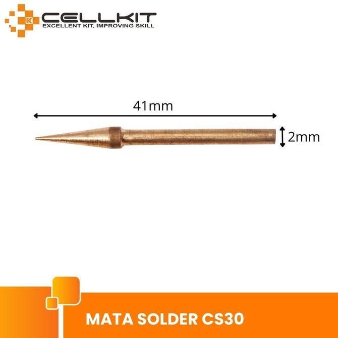 CELLKIT Mata Solder CS30 / CS31 TEMBAGA Ujung Lancip