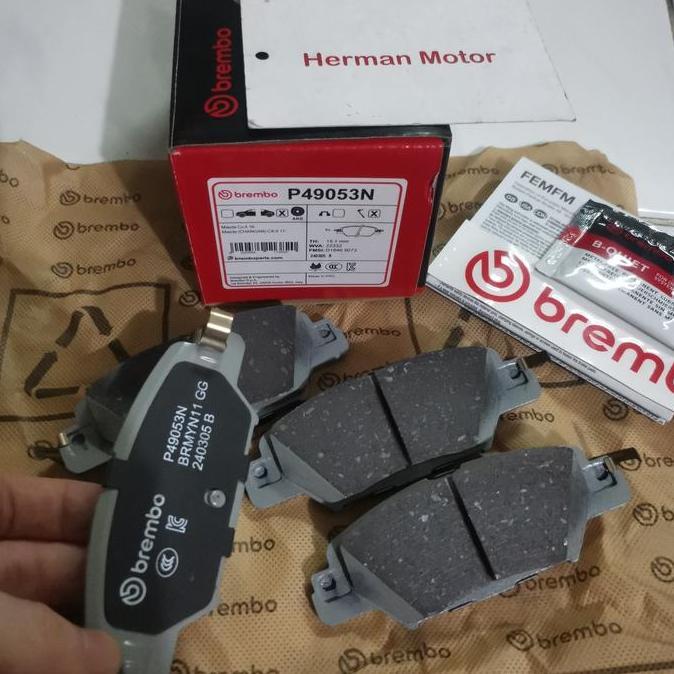 Promo Kampas Rem Belakang BREMBO Mazda Cx5 CX-5 EPB (Sudah EPB) Original Diskon