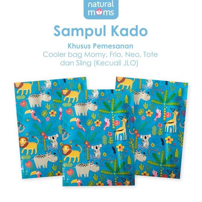 Shitx- Natural Moms - Bungkus Kado Untuk Tas - Gift Packing Poly Mailer