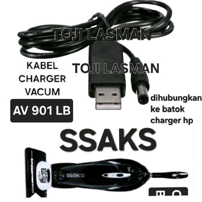 HIMAX KABEL CASAN  ADAPTOR CHARGER  VACUUM CLEANER VAKUM CLEANER HAN RIVER PENYEDOT DEBU LANTAI CASA