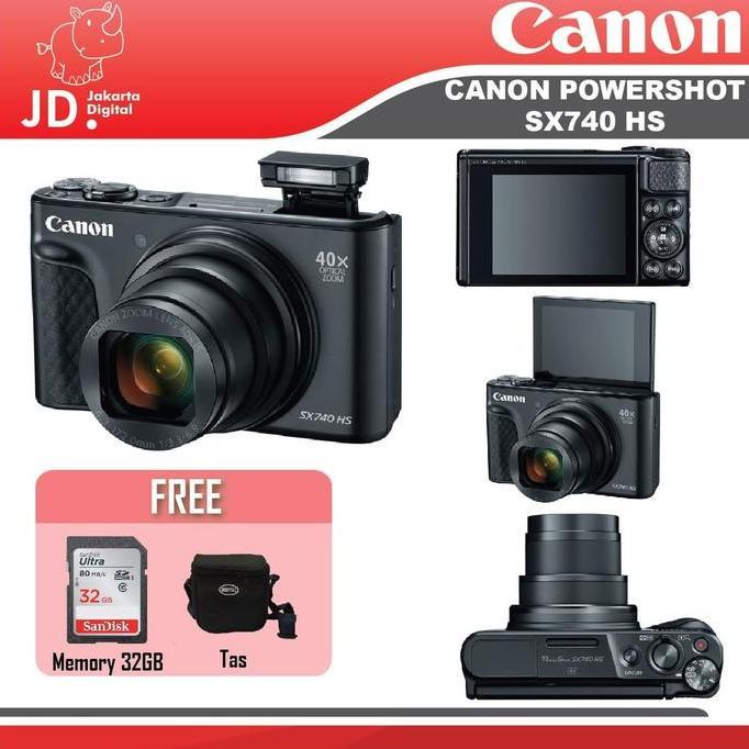 Canon Powershot Sx740 Hs Black - Canon Sx740Hs Digital Camera