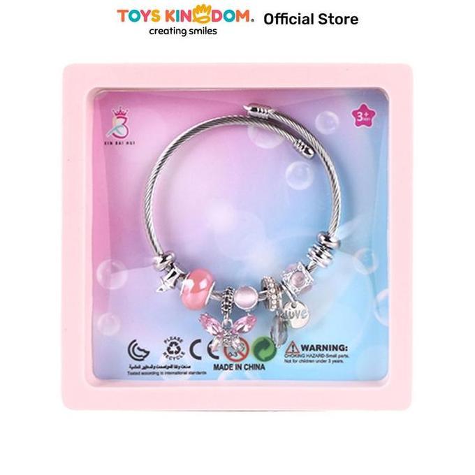 Toys Kingdom Pretty Missy Diy Gelang Sea Shell Random Bracelet Kit Charm Beads Craft Anak