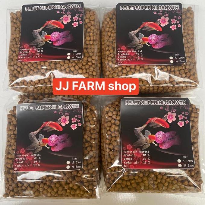 Fishmen- Pelet Pakan Super Hi Growth 1Kg Setara Dengan Hikari Growth Louhan Koi