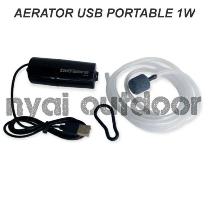 Fishmen- Aerator Usb Power Bank Aerator Gelembung Udara Aquarium Mancing
