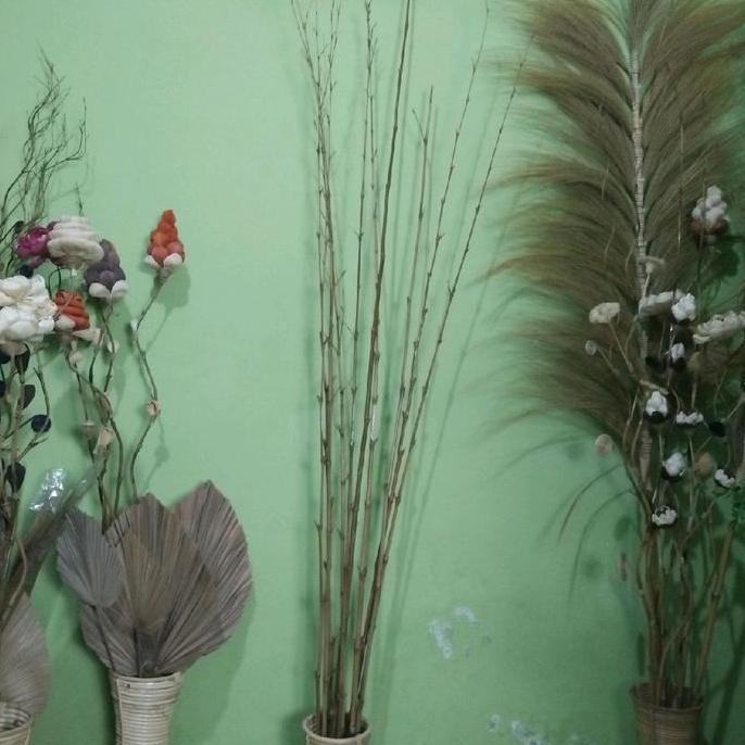 Bambu cendani lurus ekor bahan ulir 2m homedeco