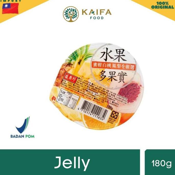 Triko Fruit Jelly Cup - Pudding Buah khas Taiwan