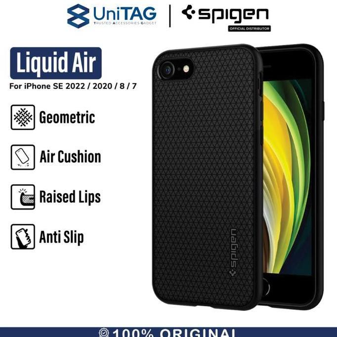 Phone Case for iPhone SE 2020 / 8 / 7 Spigen Air Silicone Softcase Casing