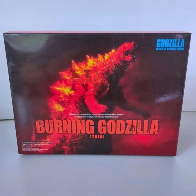 BEBAS ONGKIR - SHM S.H.MonsterArts Burning Godzilla 2019 King of the Monsters