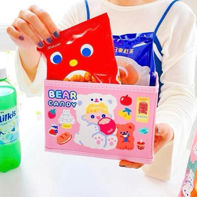 PANACHE Bentoy Milkjoy Sugar Desktop Storage Cosmetic Stationary Box