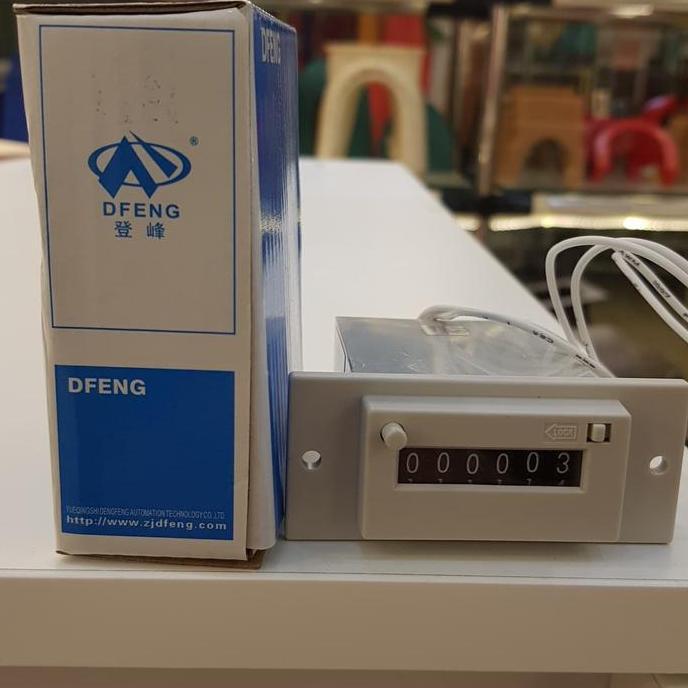 TIMER COUNTER ANALOG 6 DIGIT CKS6-YWK 220V RESTOCK