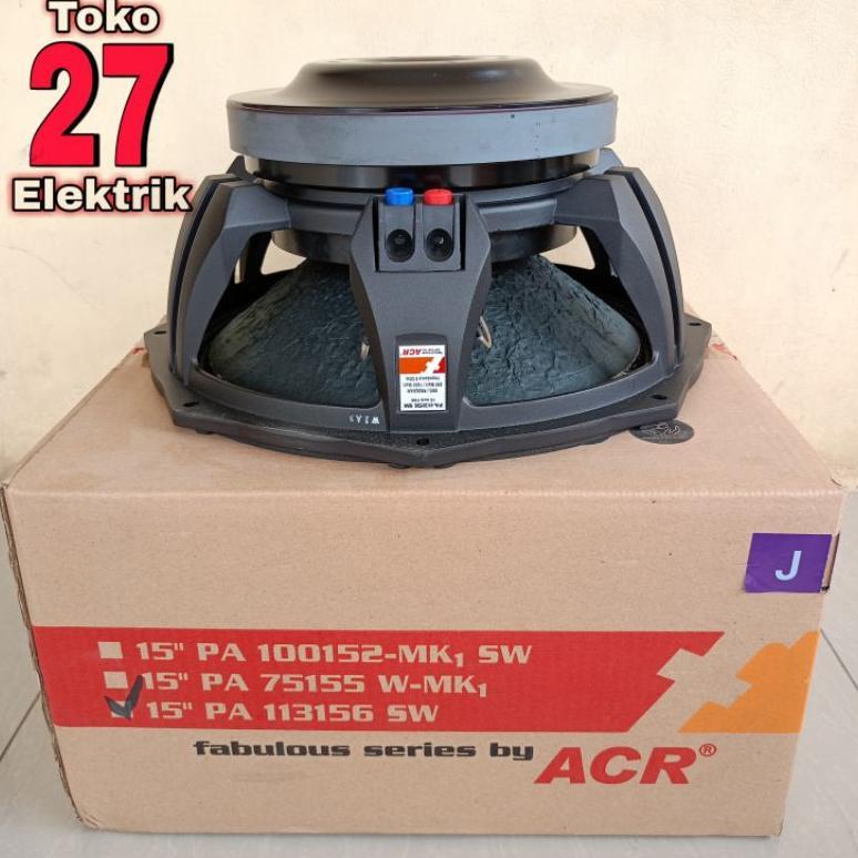 Goodseller- Speaker ACR Fabulous 15 inch PA 113156 SW 1600 WATT
