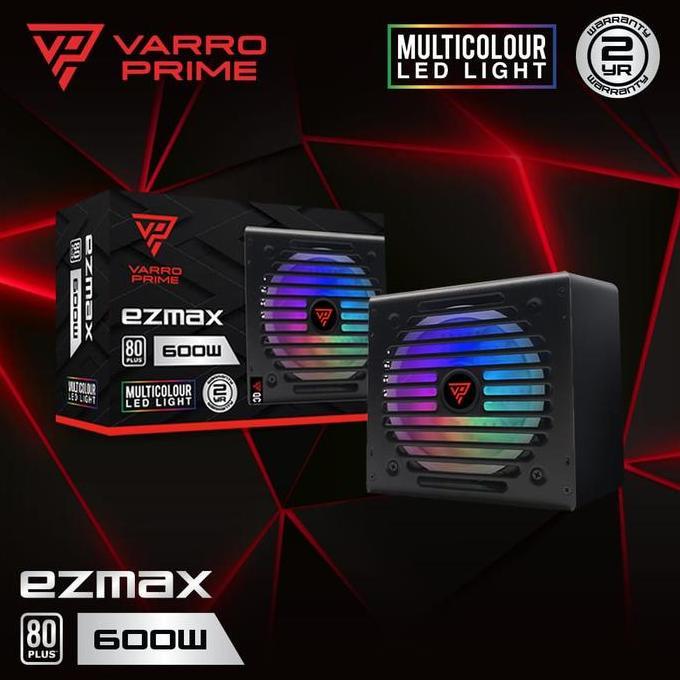 PSU EZMAX 600W RGB 80+ Diskon