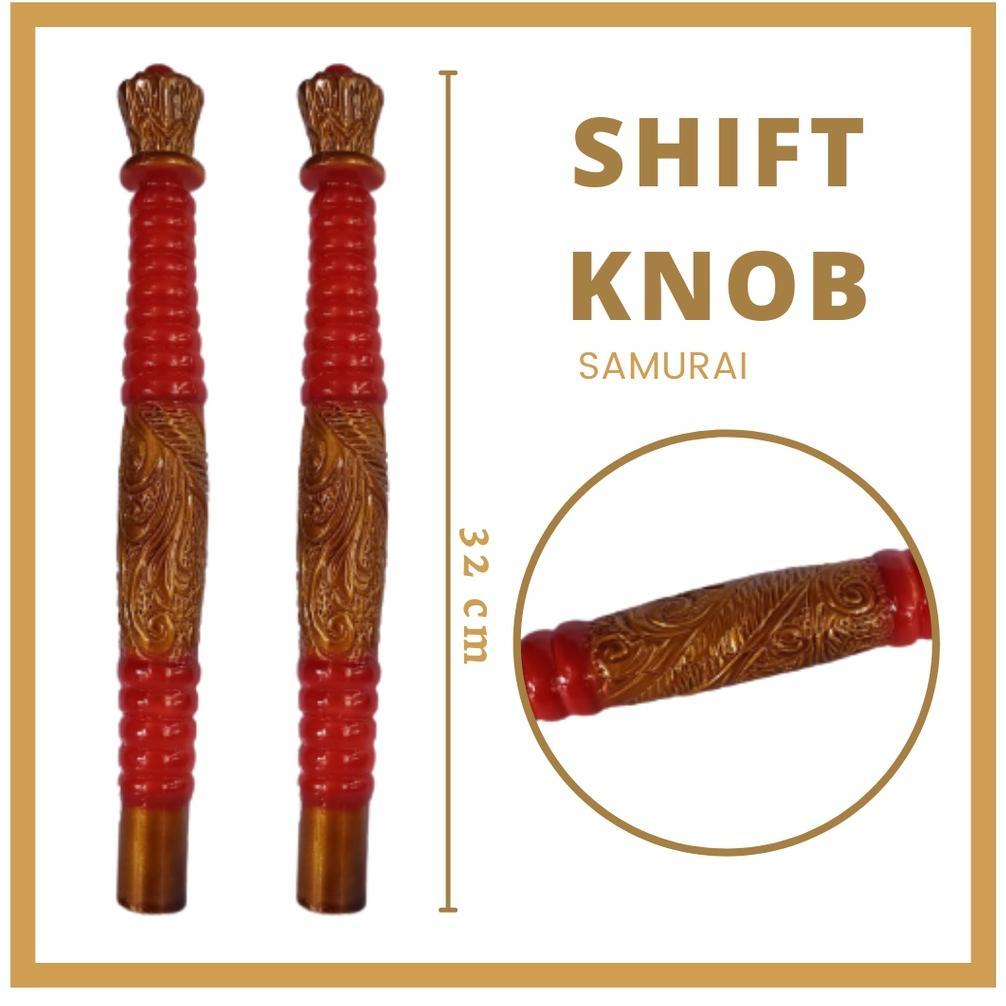 SHIFT KNOB MOTIF SAMURAI TONGKAT PERSNELING / TUAS GIGI MOBIL DIESEL