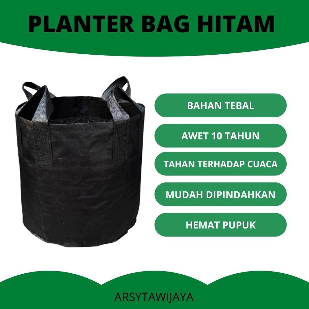 PLANTER BAG HITAM TEBAL - PLANTER BAG 100 LITER - PLANTER BAG EASY GROW