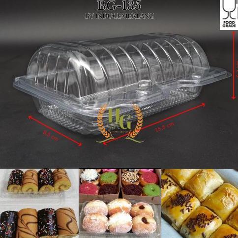 Mika Bolu Gulung Lipat Mika Bolu Gulung Bg 135 Roll Cake Bolu Gulung 15 Cm Tray Box Mika Kue Bolu Gu