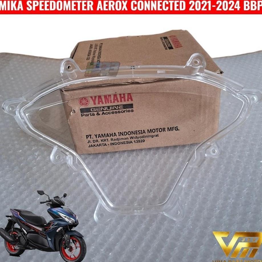 Mika Speedometer Aerox New Connected Kaca Speedometer All New Aerox 155 Connected Tahun 2021 - 2024