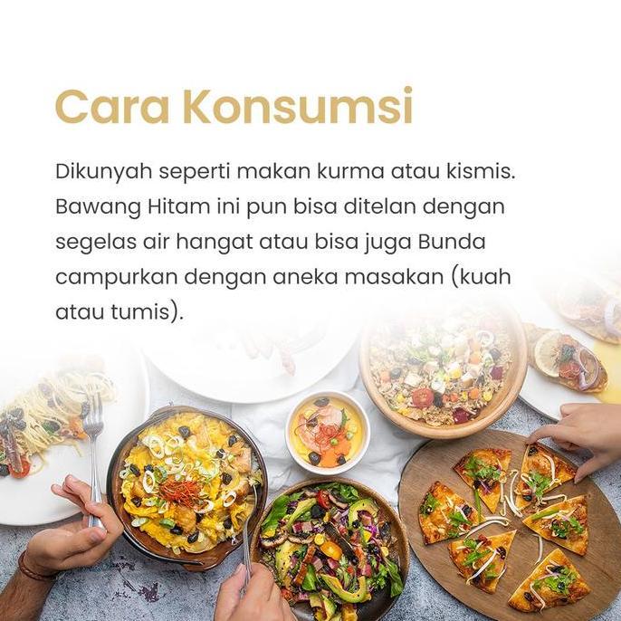 Black Garlic | Bawang Hitam Ibnu Sina Superfood | 200gr