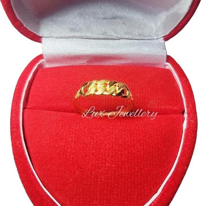 Jewe- Cincin Rantai Tambang Model Rantai