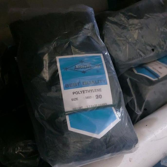 (1pack) Tali tambang / tali PE Trawl Trol D4 D6 D9 D12 D15 D18 D21 D24 D30 D36 merk ARIDA warna dark