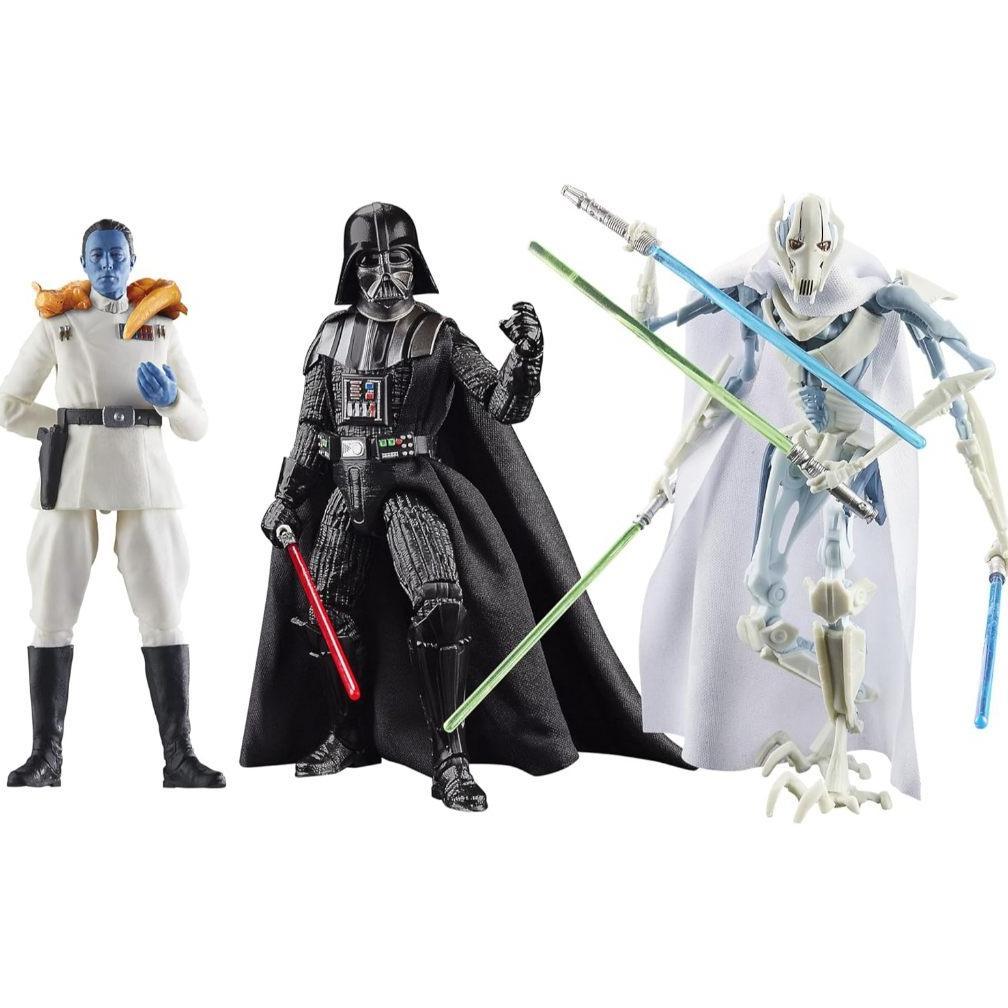 Star Wars Black Series 3-Pack Darth Vader Thrawn Grievous