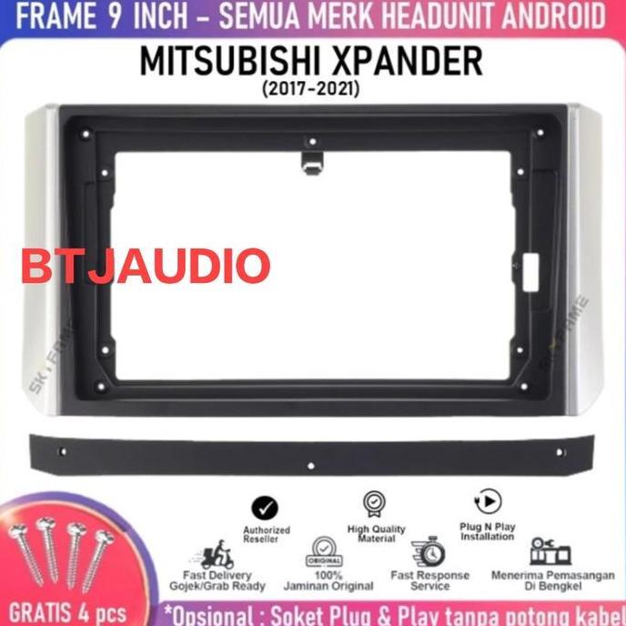 Frame Head Unit Tv Mobil Android Mitsubishi Xpander Ukuran 9" Dan 10" Terbaru