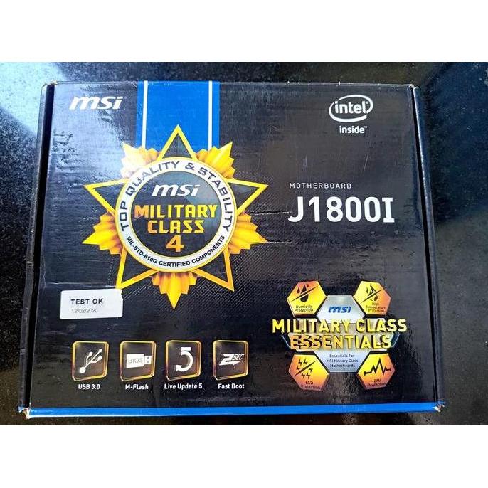 MSi J800i Onboard Processor CPU Celeron Mini ITX Diskon