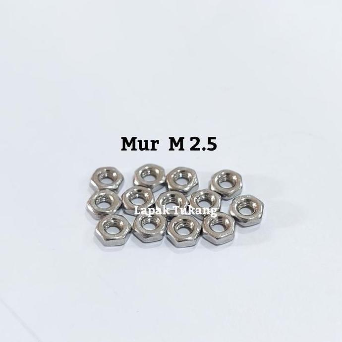 Mur M2.5 Stainless Mur Terbatas