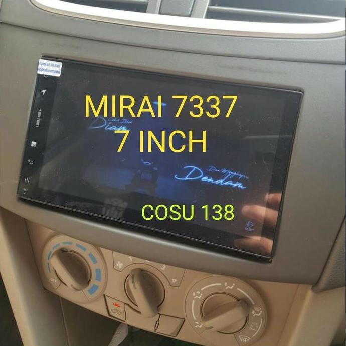 ANTI GORES HEAD UNIT MIRAI 7337 UNIVERSAL 7INCH HARGA KHUSUS