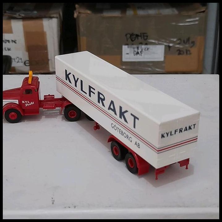 GRATIS ONGKIR BREKINA SKALA 1:87 - VOLVO TRUCK (NB88) DALAM BOX ORIGINAL (B93) 