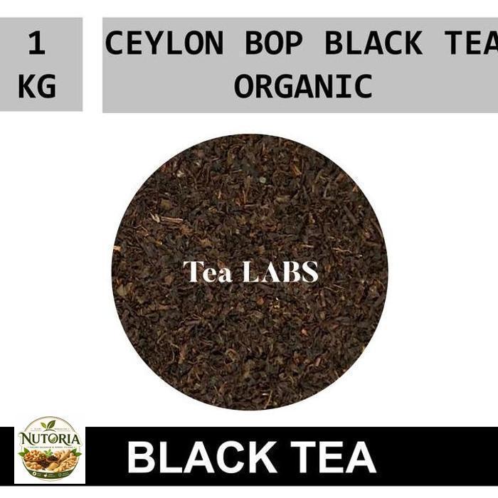 Black Tea Organic Ceylon BOP / Teh Hitam Premium Kiloan 1 KILO
