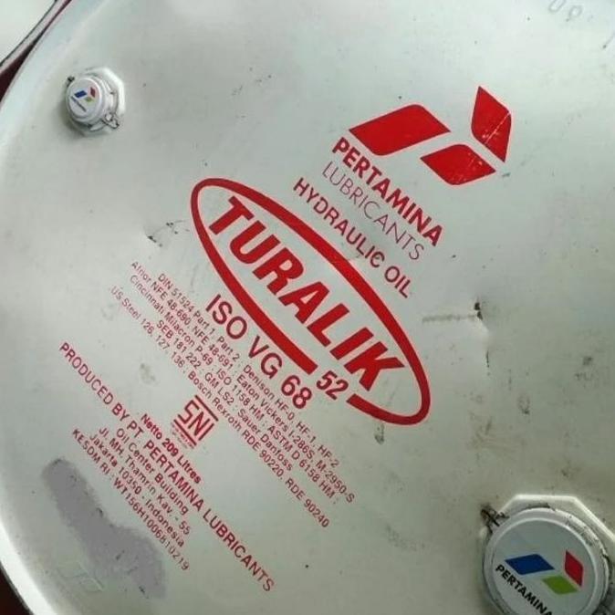 ~~~~~] Oli hidrolik turalik 52 iso vg 68 Pertamina