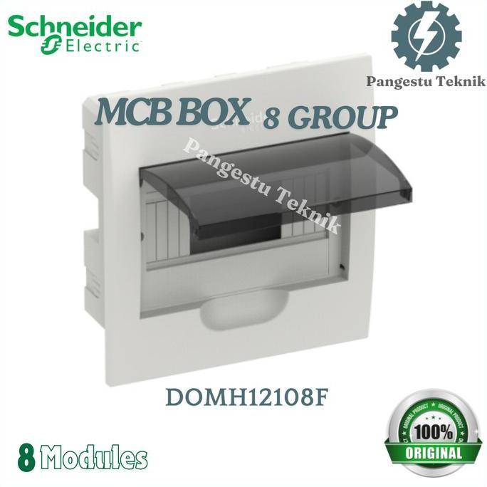 Schneider Box MCB 8 GROUP / Box MCB 8 Modules / Domae DOMH12108F