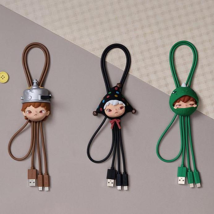 Pop Mart Hirono Echo Series-2 In 1 Cable Blind Box