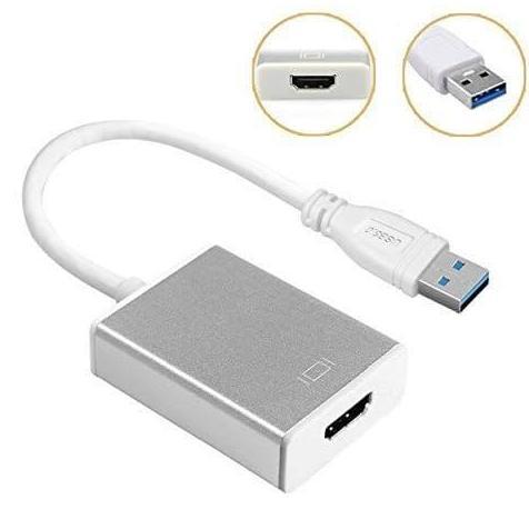USB to HDMI Kabel konverter Usb 3.0 to hdmi female adapter Diskon
