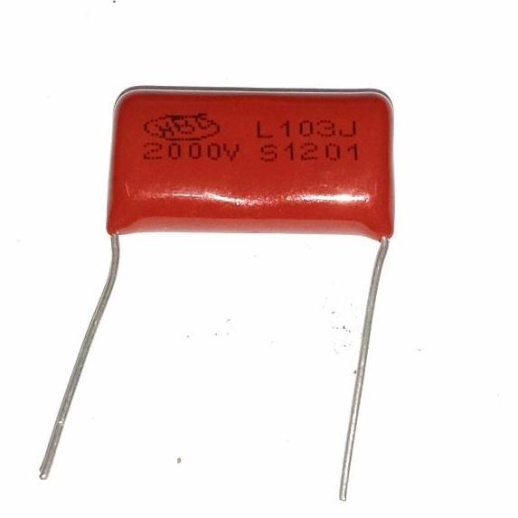 103J2000V 103J 2000V 10NF MYLAR CAPACITOR MILAR PCMED