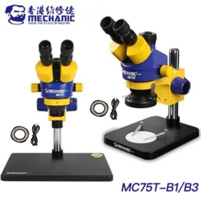 Promo MICROSCOPE MECHANIC MC75T TRINOKULAR ORGINAL Diskon
