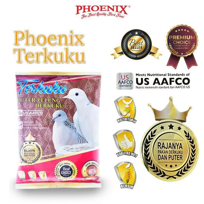 PHOENIX TERKUKU PAKAN TERKUKU UNTUK DERKUKU PUTER PELUNG PHOENIX MILLET PUTIH MERAH