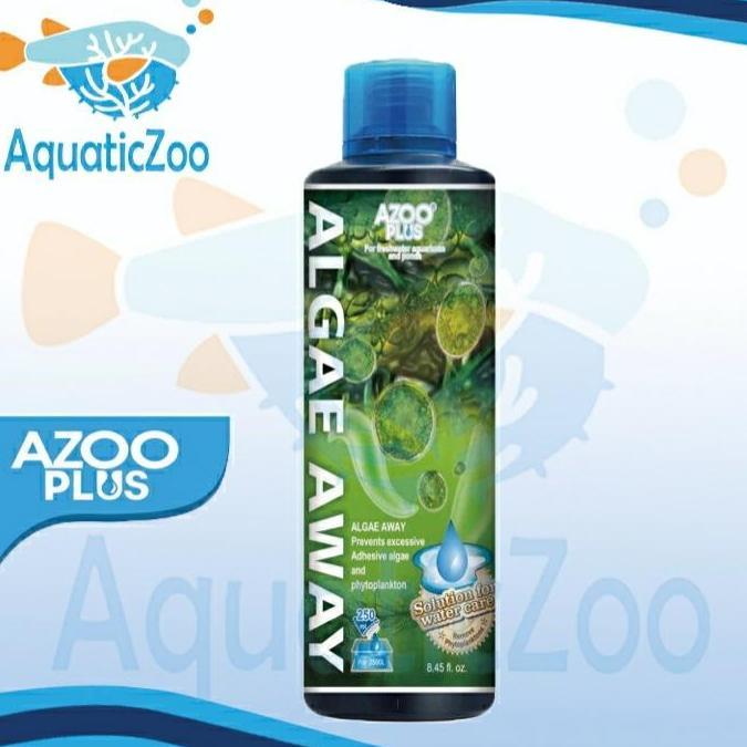 AZOOPLUS ALGAE AWAY 250ML ALGAE REMOVER PENGHILANG ALGAE AZOO PLUS