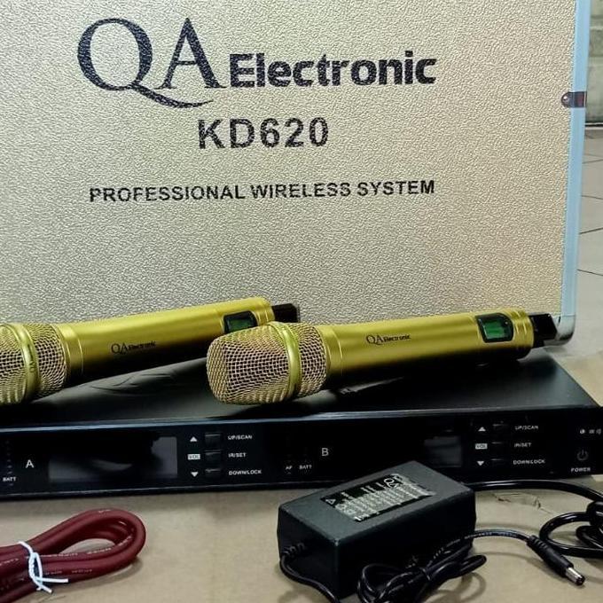 mic wireless qa electronic kd620 kd