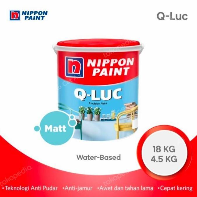 Nippon Paint Q-Luc 18 Kg Cat Dinding Interior Nippon