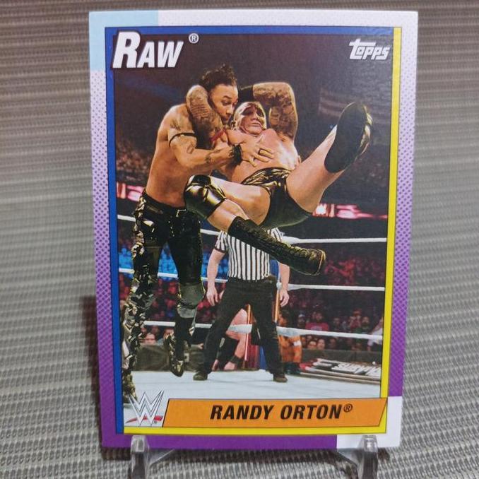 Topps WWE heritage 2021 randy orton