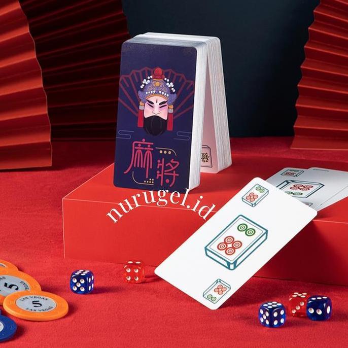 Mahjong Playing Cards / Kartu Mahjong Diskon