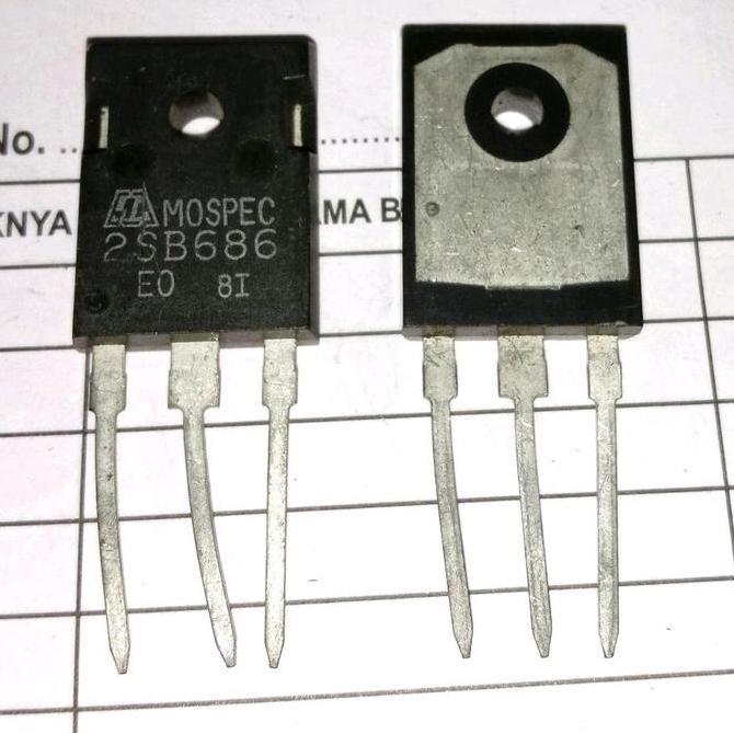 B686 B 686 2SB686 2SB TR TRANSISTOR TO247 TO-247 PCMED