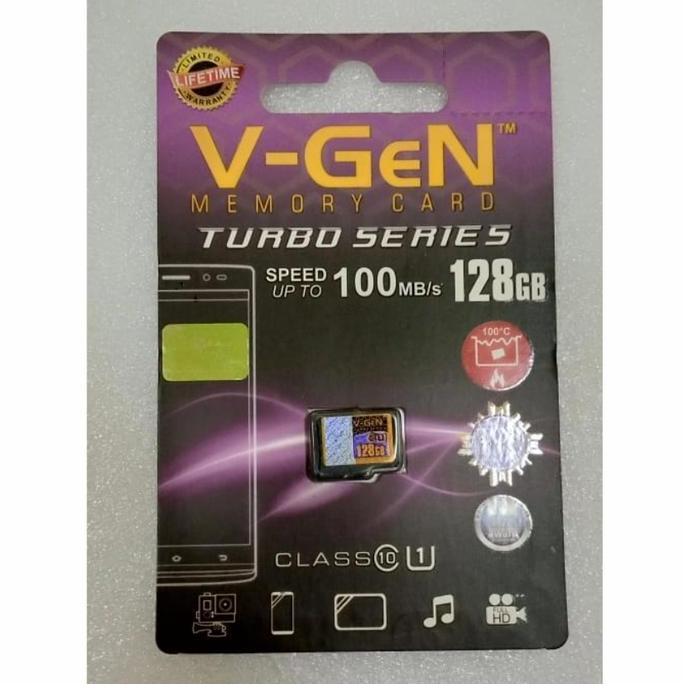 Card- Memory Vgen 128Gb Class 10