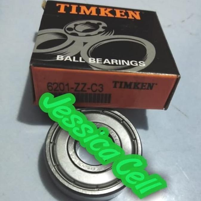 6201 ZZ C3 TIMKEN / 6201-2Z-C3 TIMKEN BALL BEARING BARU